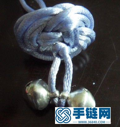 抛砖引玉 我的小作品——蝶恋花风铃编绳教程-完整编法步骤