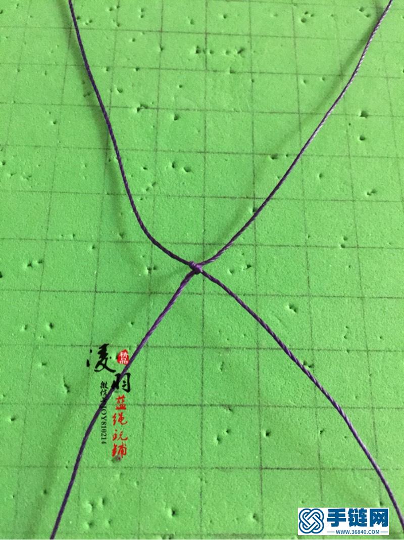 十字架教程编绳教程-完整编法步骤