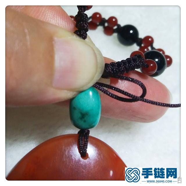 DIY 穿珠教程四：心爱的玉坠命悬一“线”？实拍详解这“线”到底怎么编？（续）