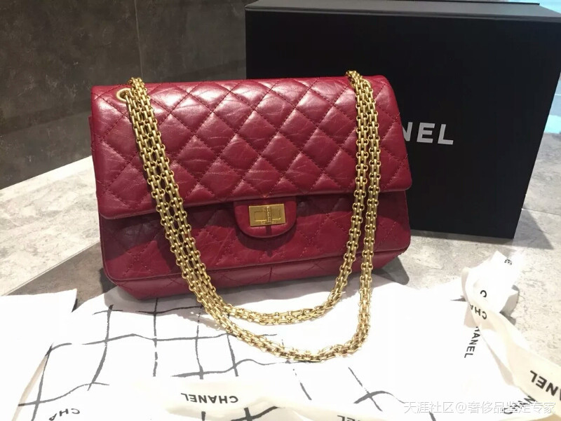 Chanel 2.55 reissue 鉴定大全(上）