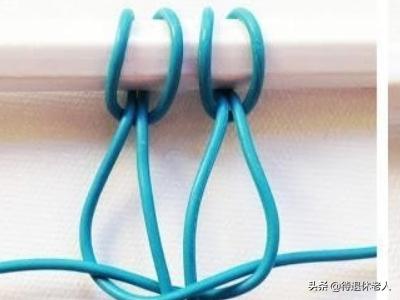 分享用耳机线编织手工手链教程？