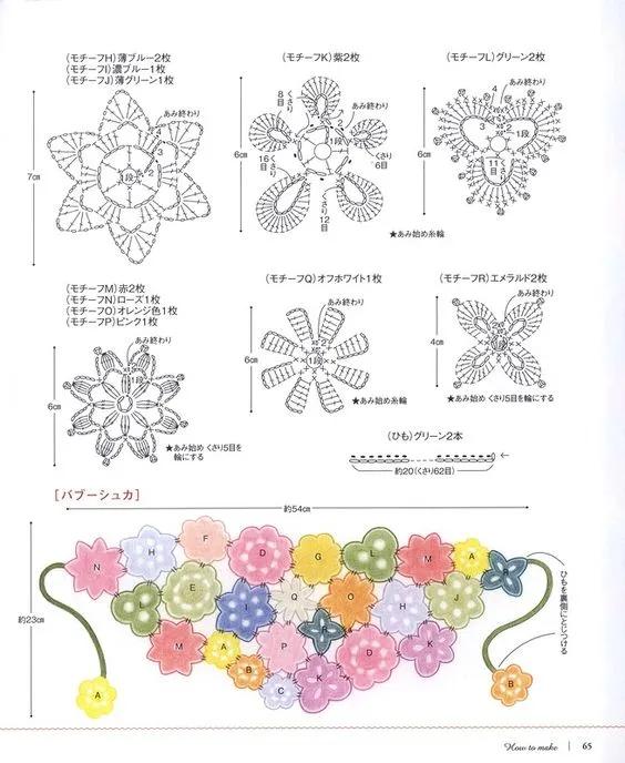 项链这类小饰品，你尝试过用毛线编织吗？钩织编织附图解教程