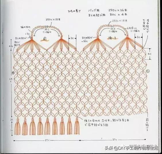 绳子不是只能编手链，还能编包包，好看又耐用