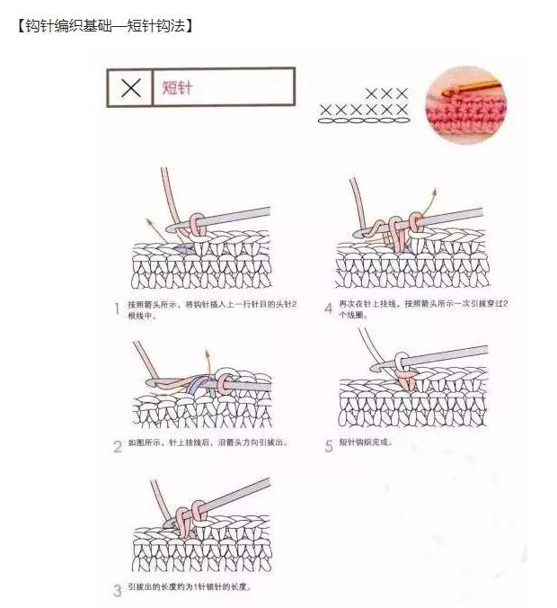 24张实景图，手把手一步一步教会你经典钩花，学不会算我输！