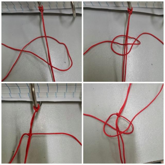 不求人手绳,一款简单通用的编绳方法,平结详细教程