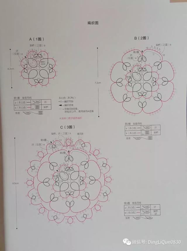 梭编教程——盛本知子梭编蕾丝教程，新手也会编！