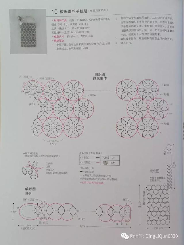 梭编教程——盛本知子梭编蕾丝教程，新手也会编！